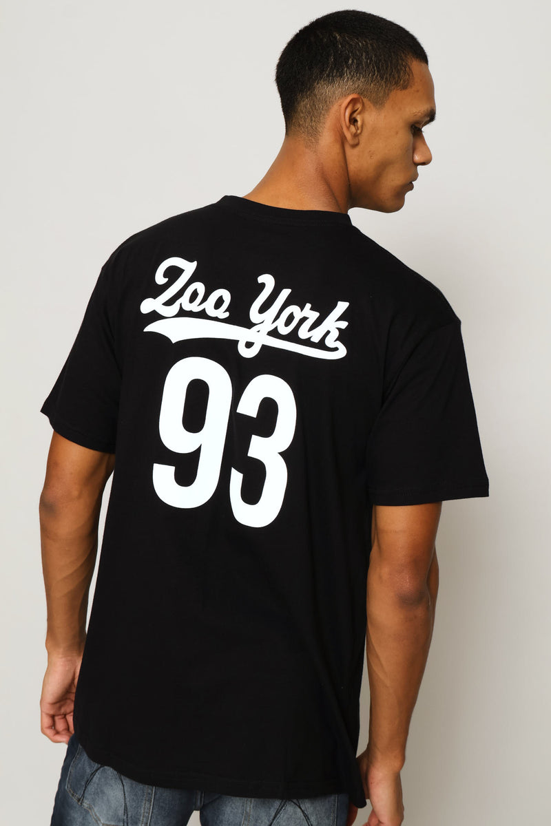 Baseball Tee - Black
