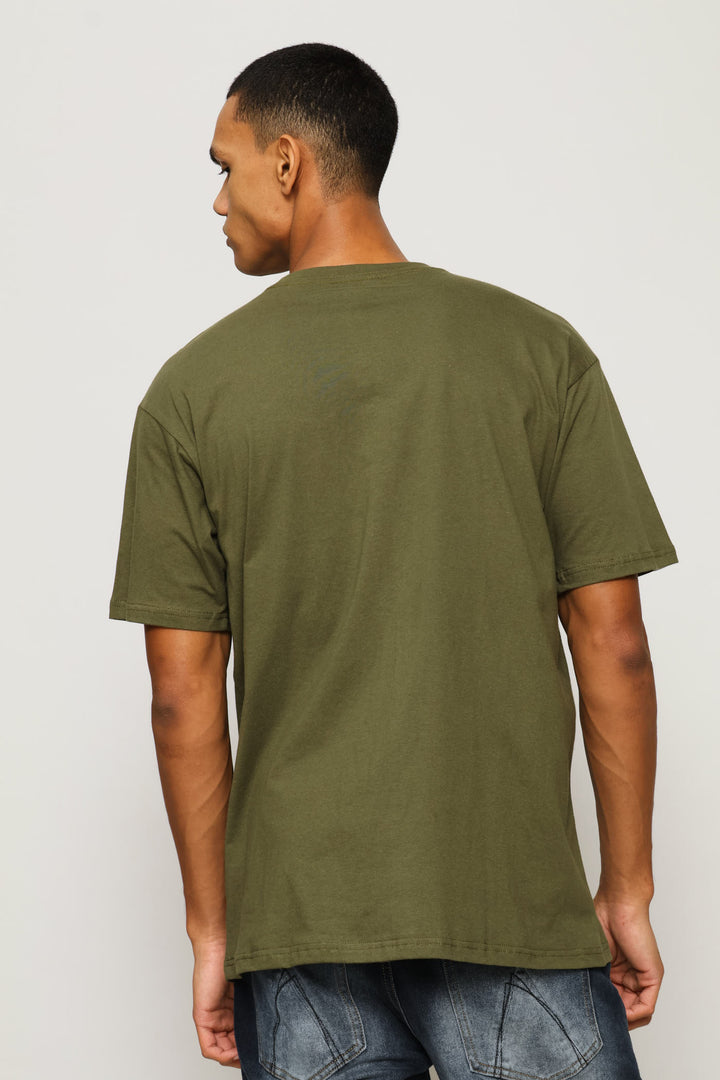 Scribble Tee - Fatigue