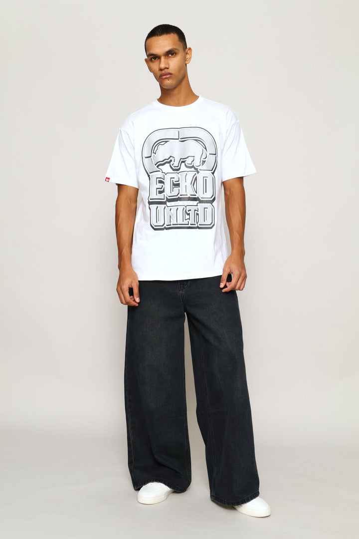 Big Foil Tee - White