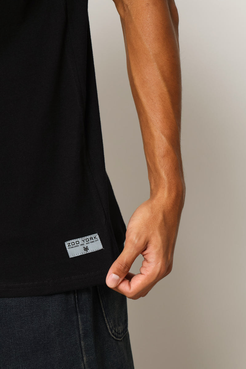 Scribble Tee - Black