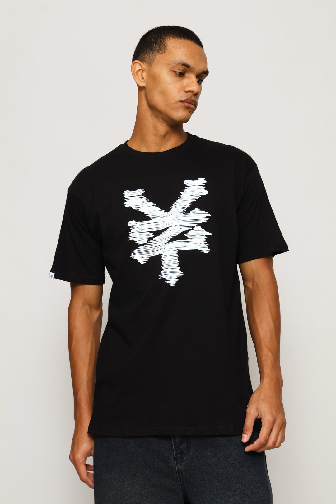 Scribble Tee - Black