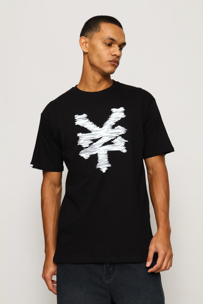 Scribble Tee - Black