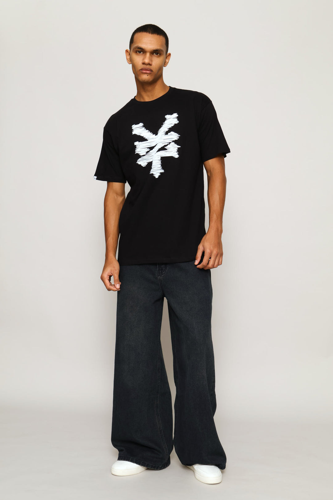 Scribble Tee - Black