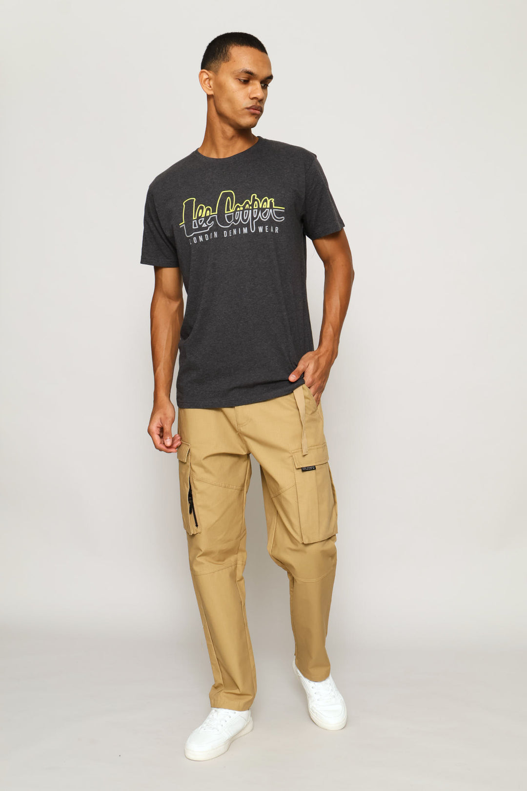 Short Sleeve 13 Tee - Charcoal