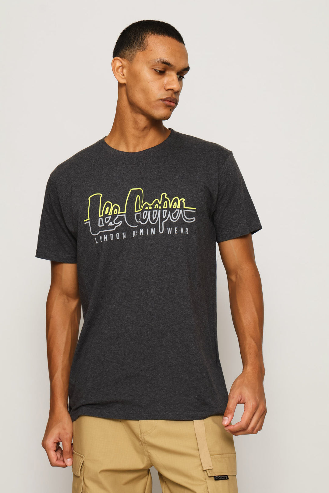 Short Sleeve 13 Tee - Charcoal