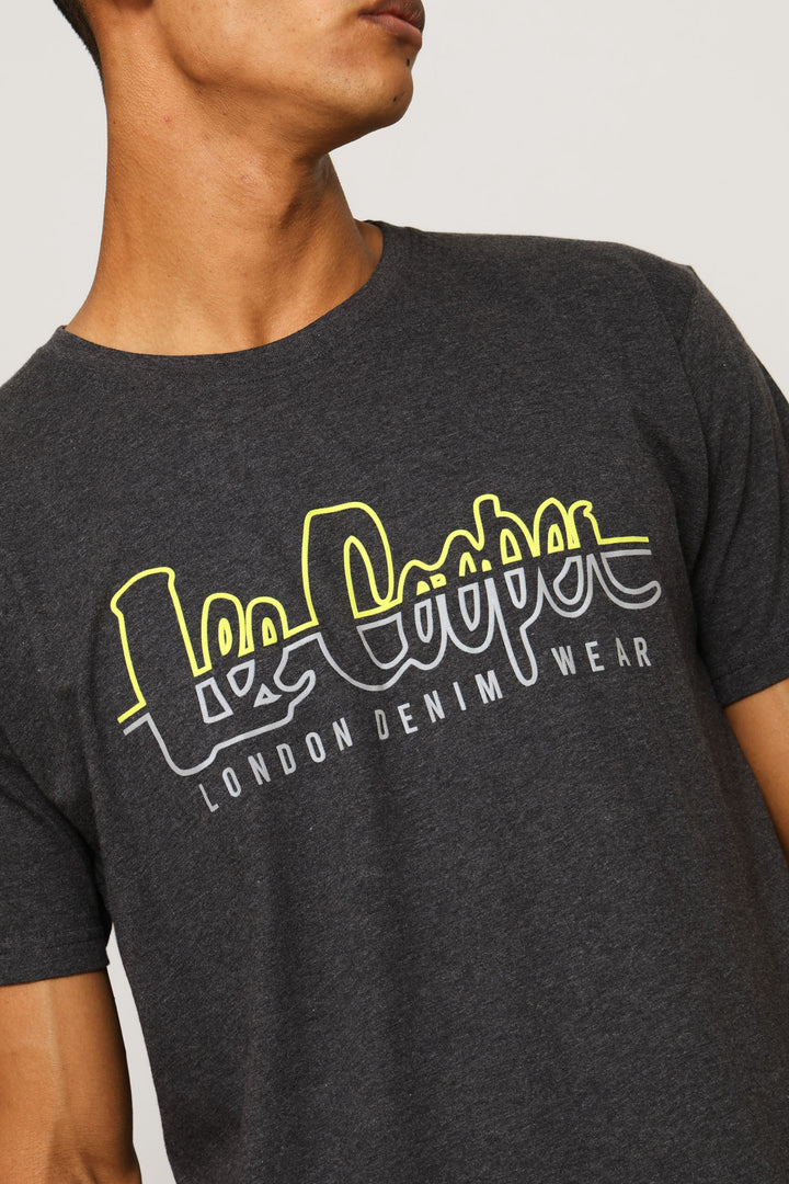 Short Sleeve 13 Tee - Charcoal