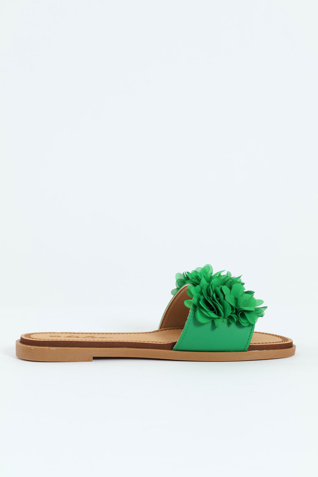 Floral Summer Sandal - Green