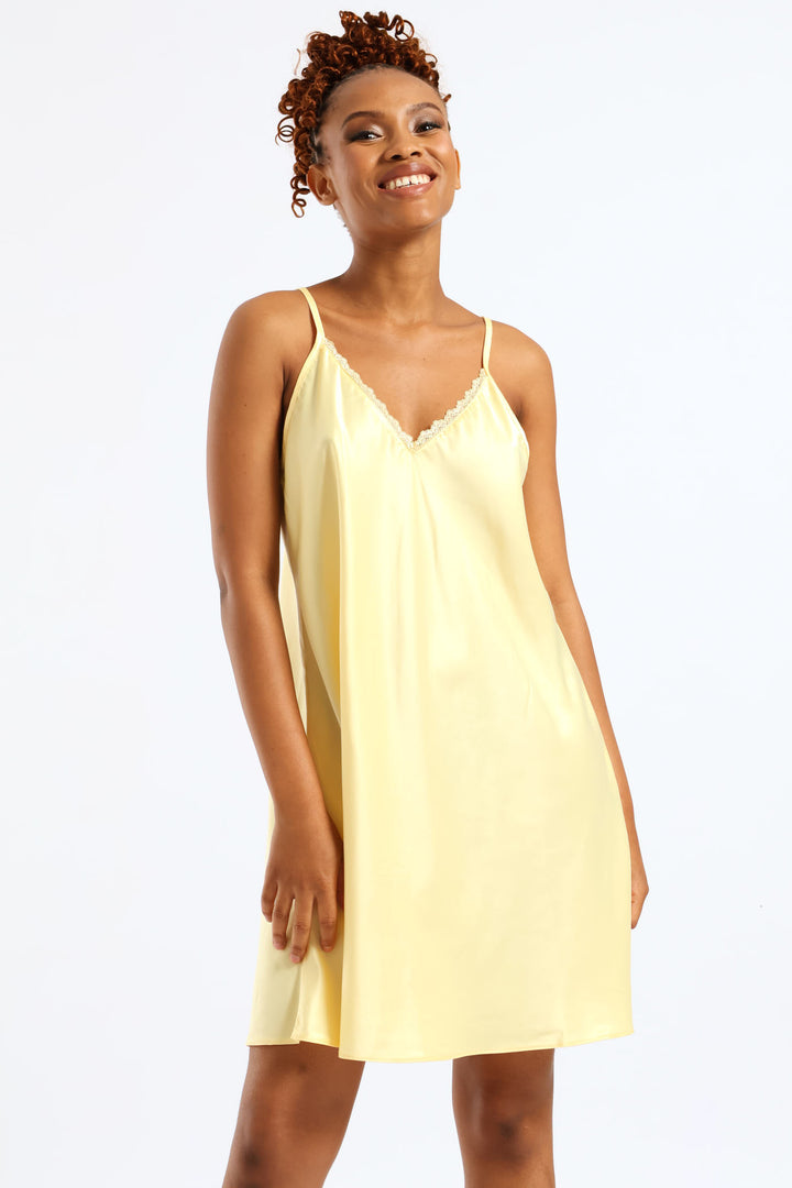 2 Pack Satin Watercolour Flowers Chemise - Multi