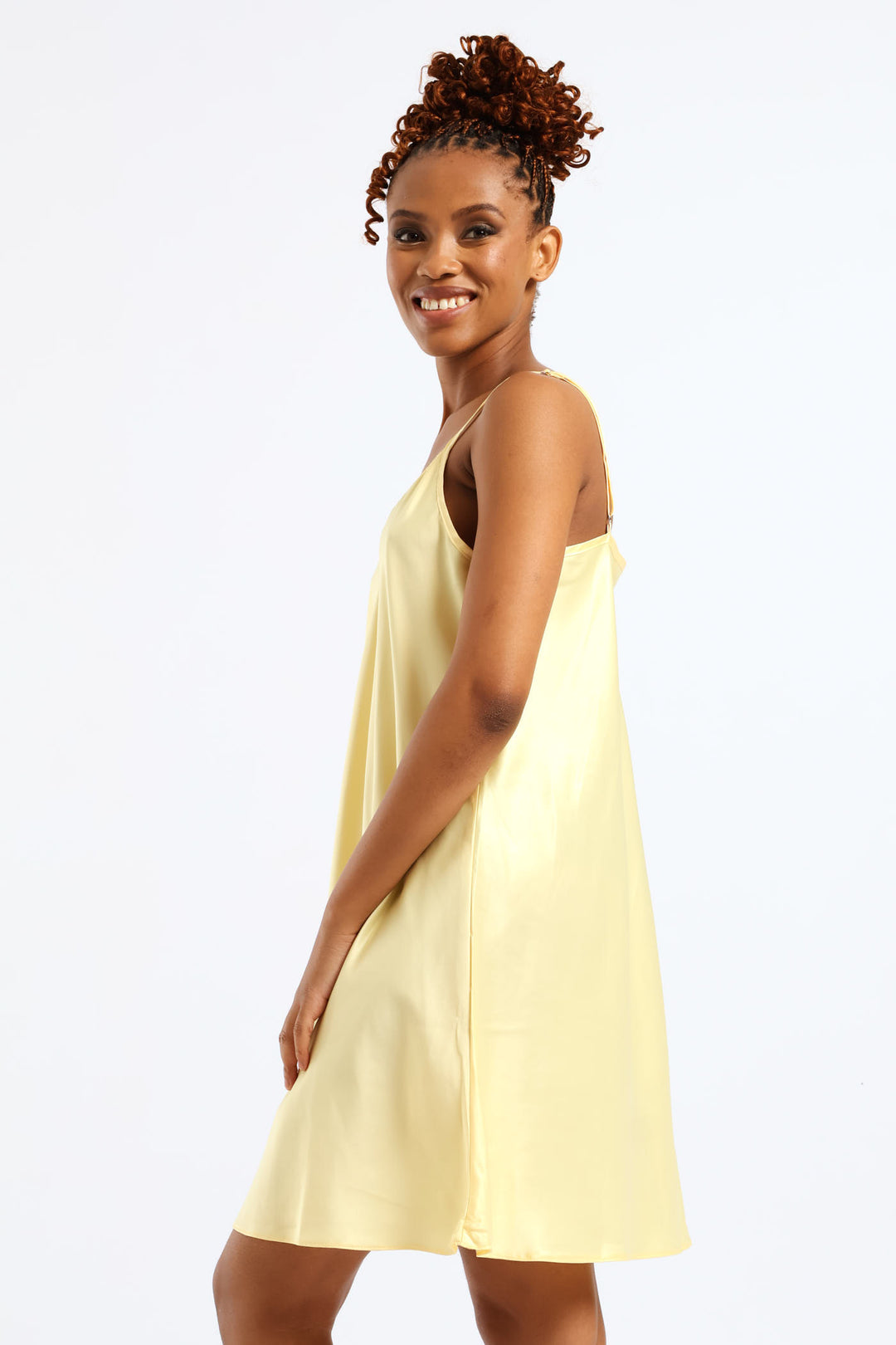 2 Pack Satin Watercolour Flowers Chemise - Multi