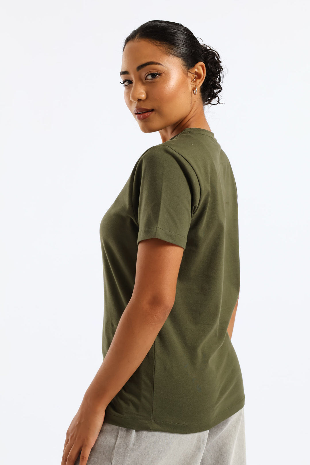 Cally Pony T-Shirt - Olive