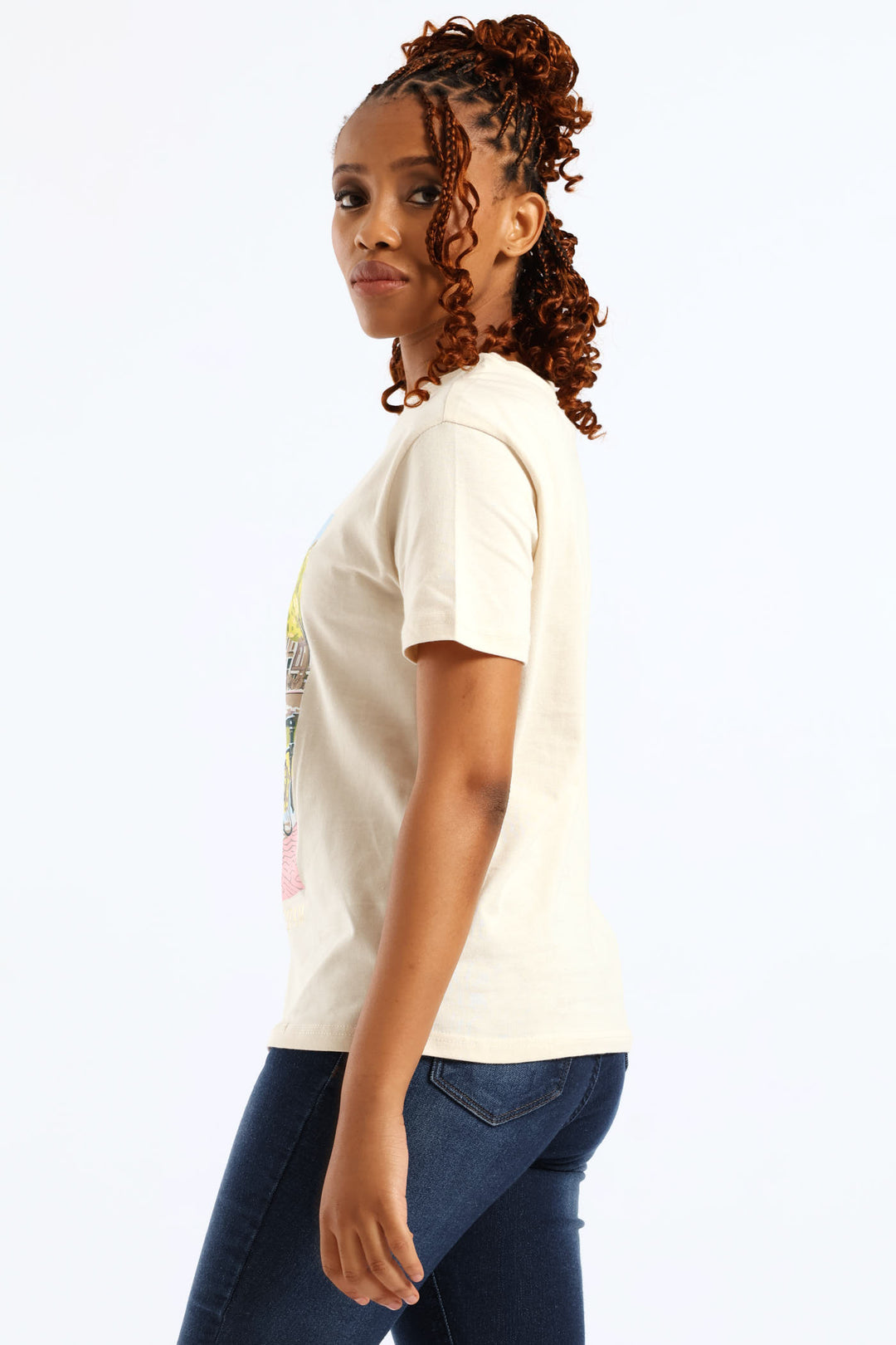 Meet Me In Amsterdam Tee - Light Stone