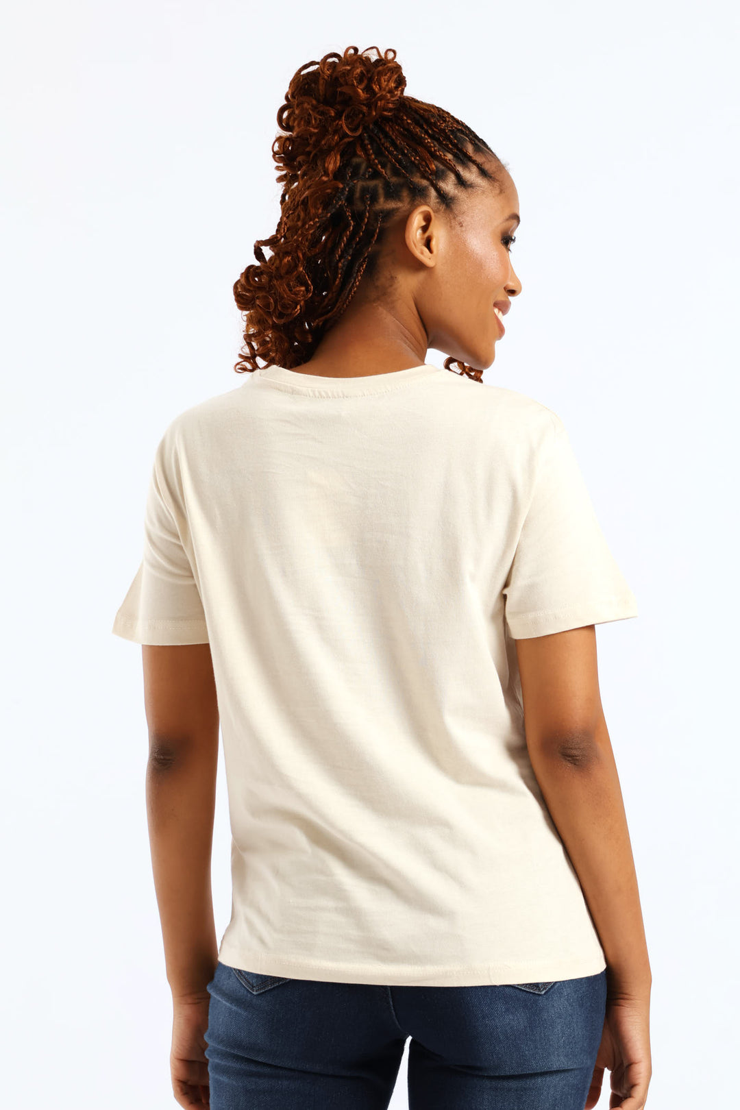 Meet Me In Amsterdam Tee - Light Stone