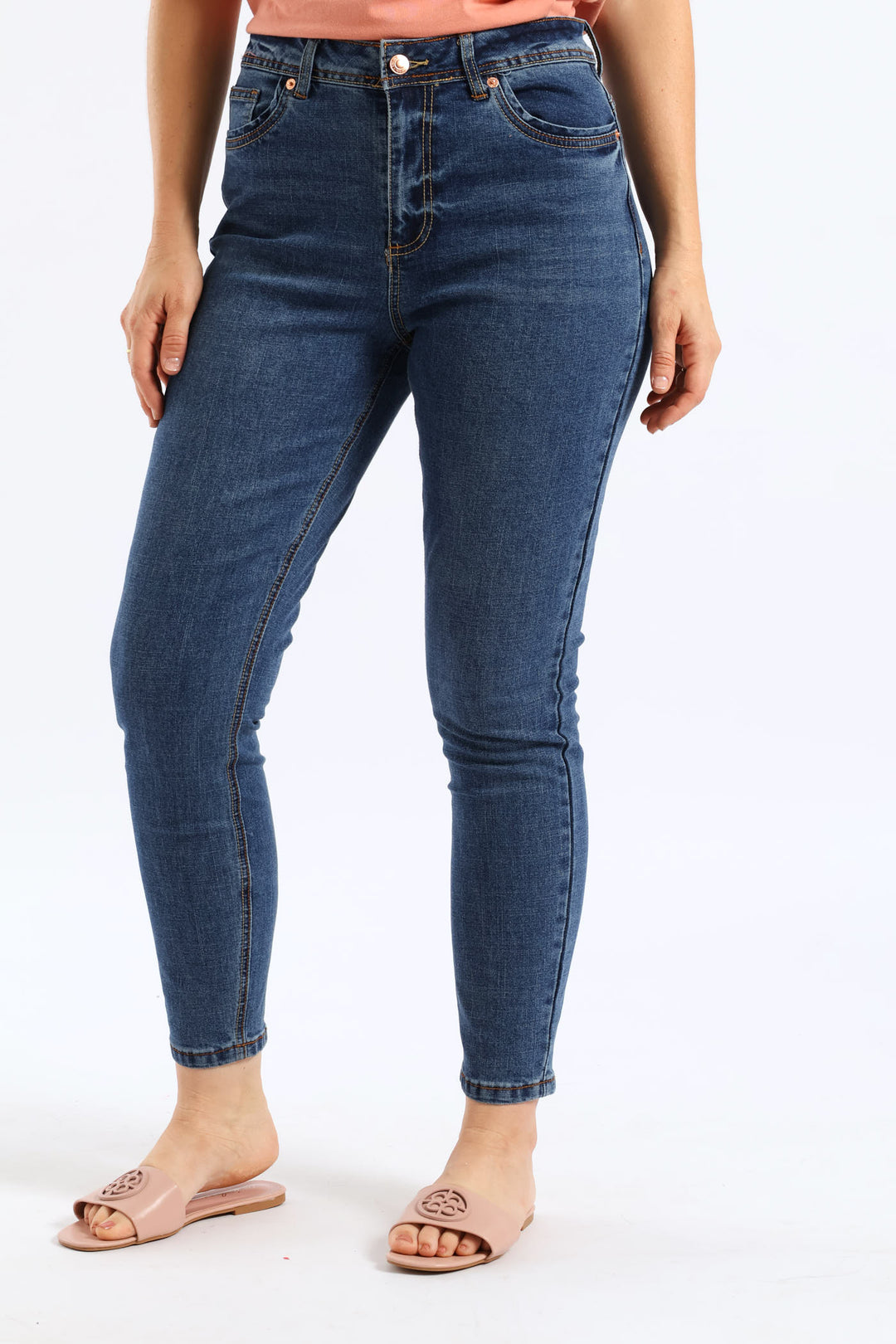 Hi-Rise Stretch Skinny Jean - Dark Wash