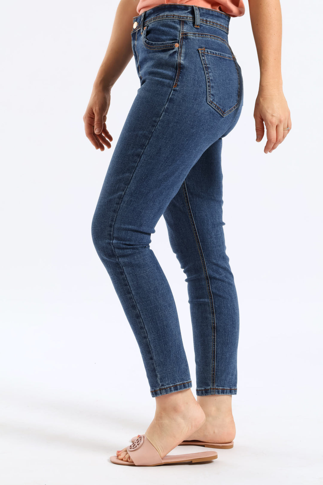 Hi-Rise Stretch Skinny Jean - Dark Wash