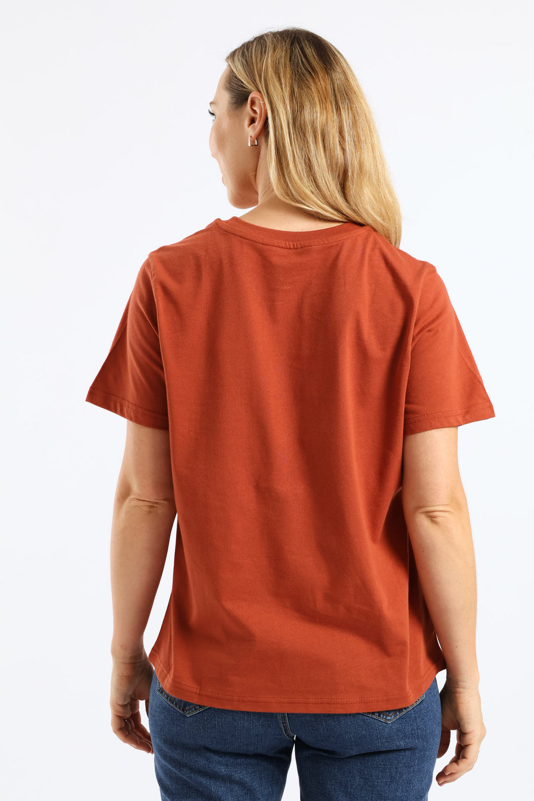 Ballet Shoes Boxy Tee - Crimson
