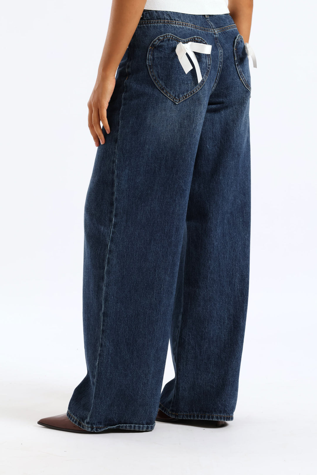 Baggy Denim Jean - Dark Blue
