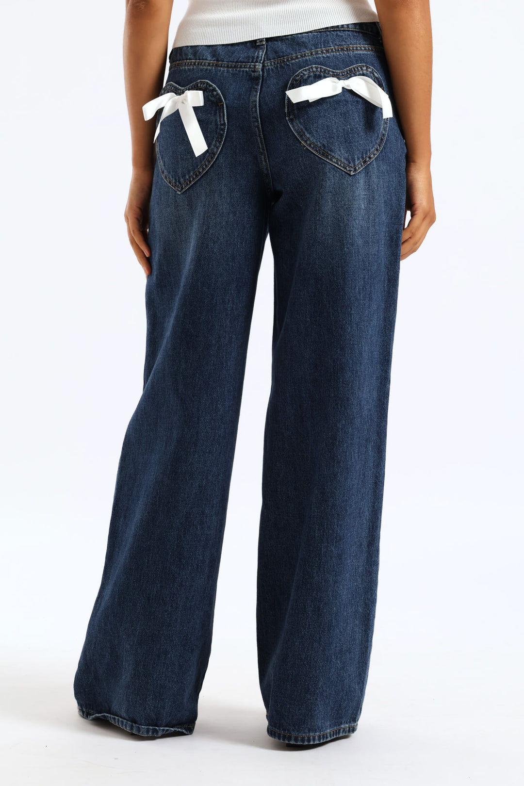 Baggy Denim Jean - Dark Blue