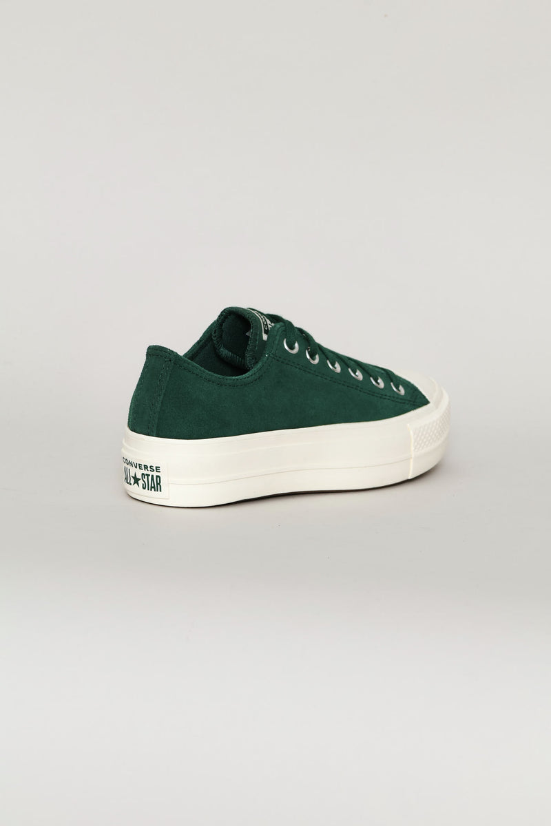 Ctas Lift Ox Crafted Colour Sneaker - Dark Green