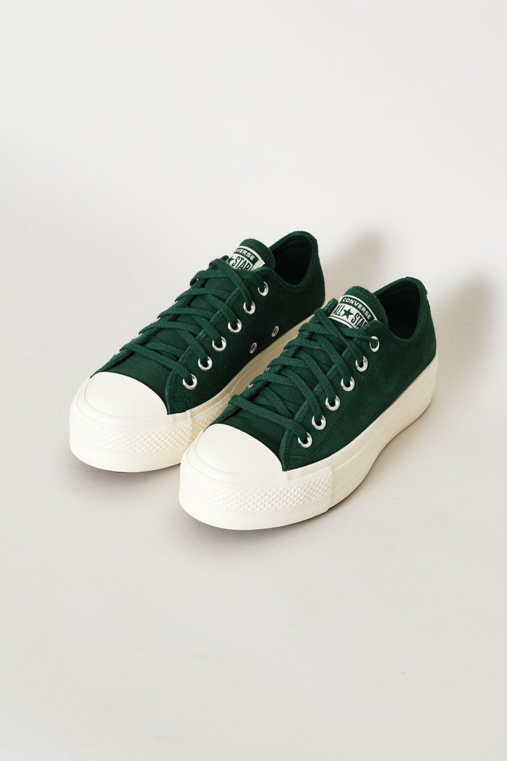 Ctas Lift Ox Crafted Colour Sneaker - Dark Green