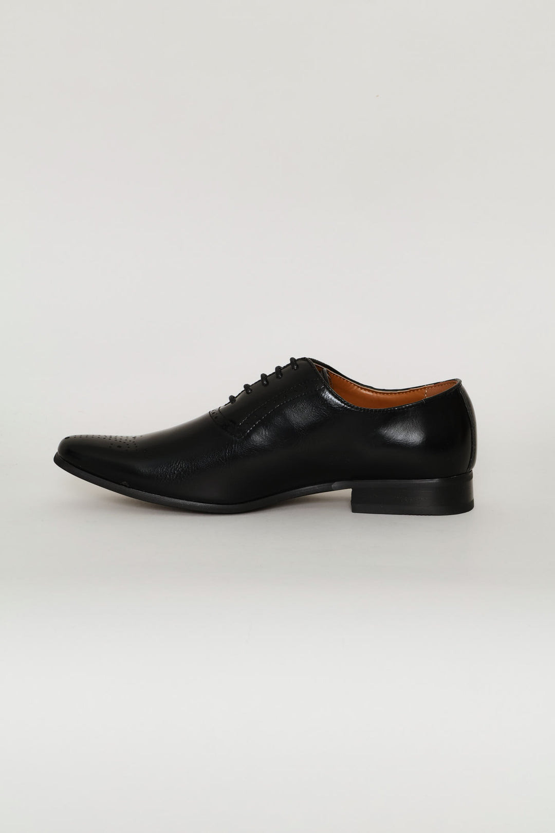 Giovanni Lace Up Oxford Shoe - Black