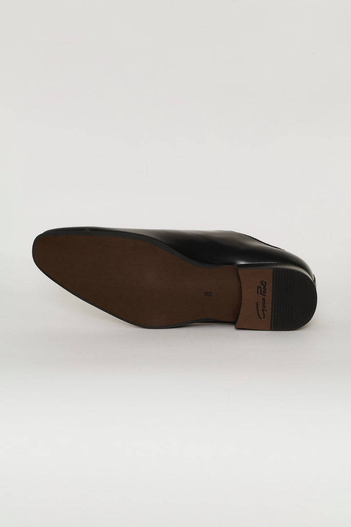 Giovanni Lace Up Oxford Shoe - Black