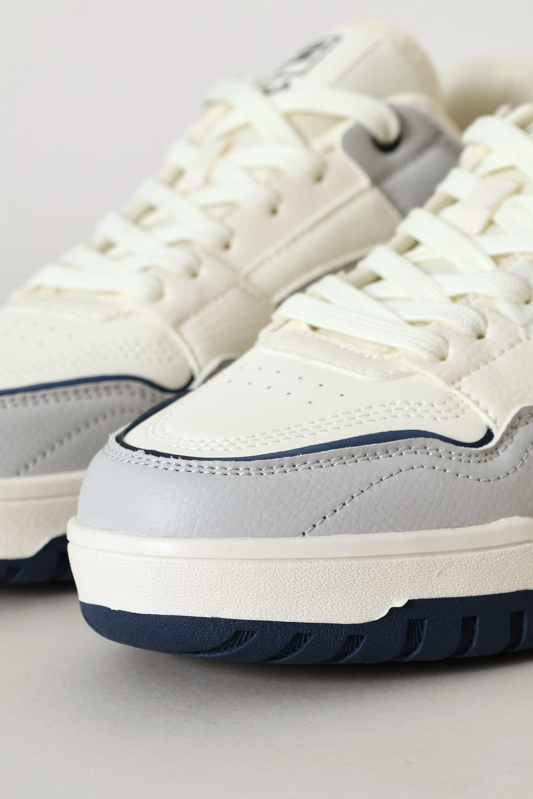 Colton Panelled Sneaker - White/Navy