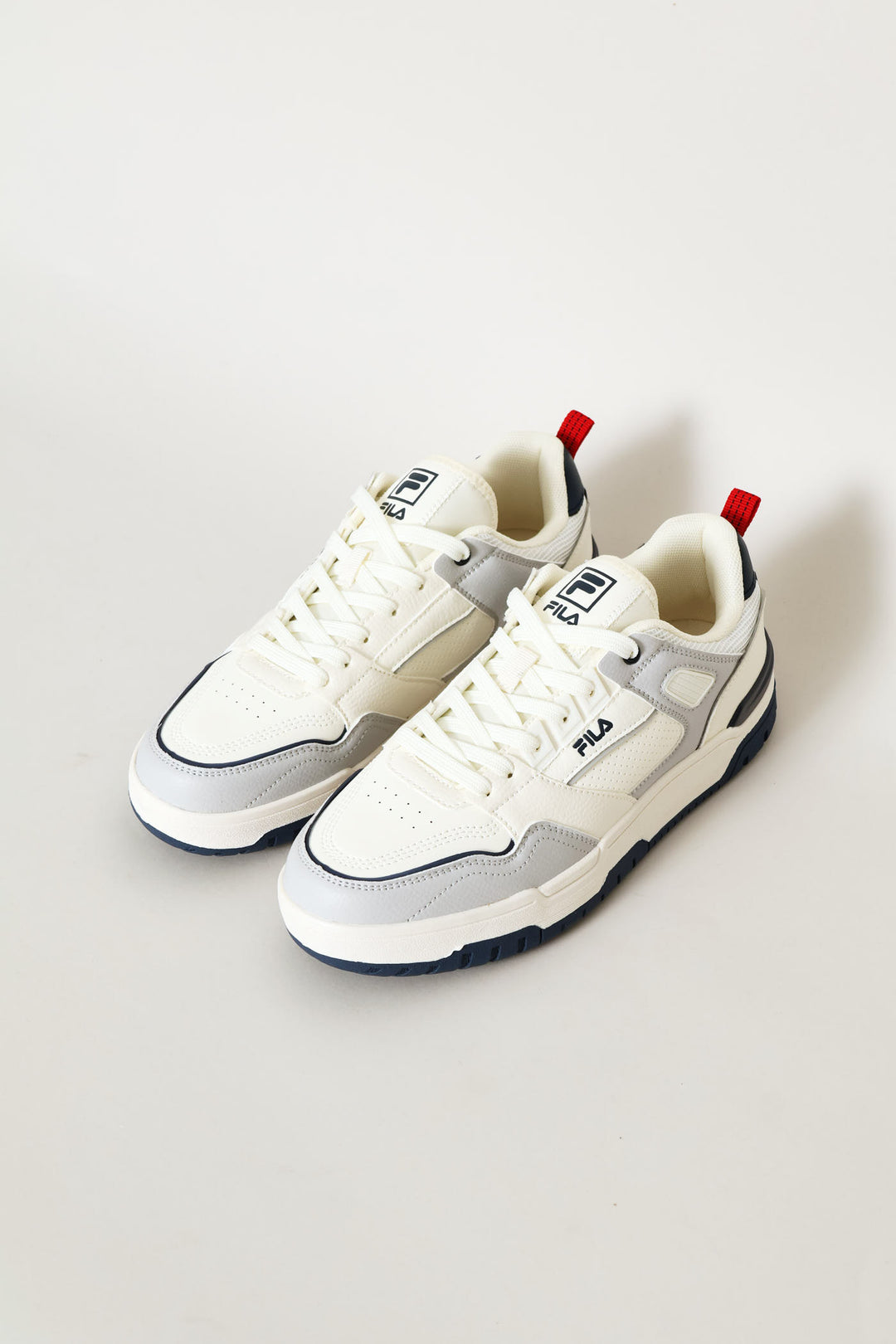 Colton Panelled Sneaker - White/Navy