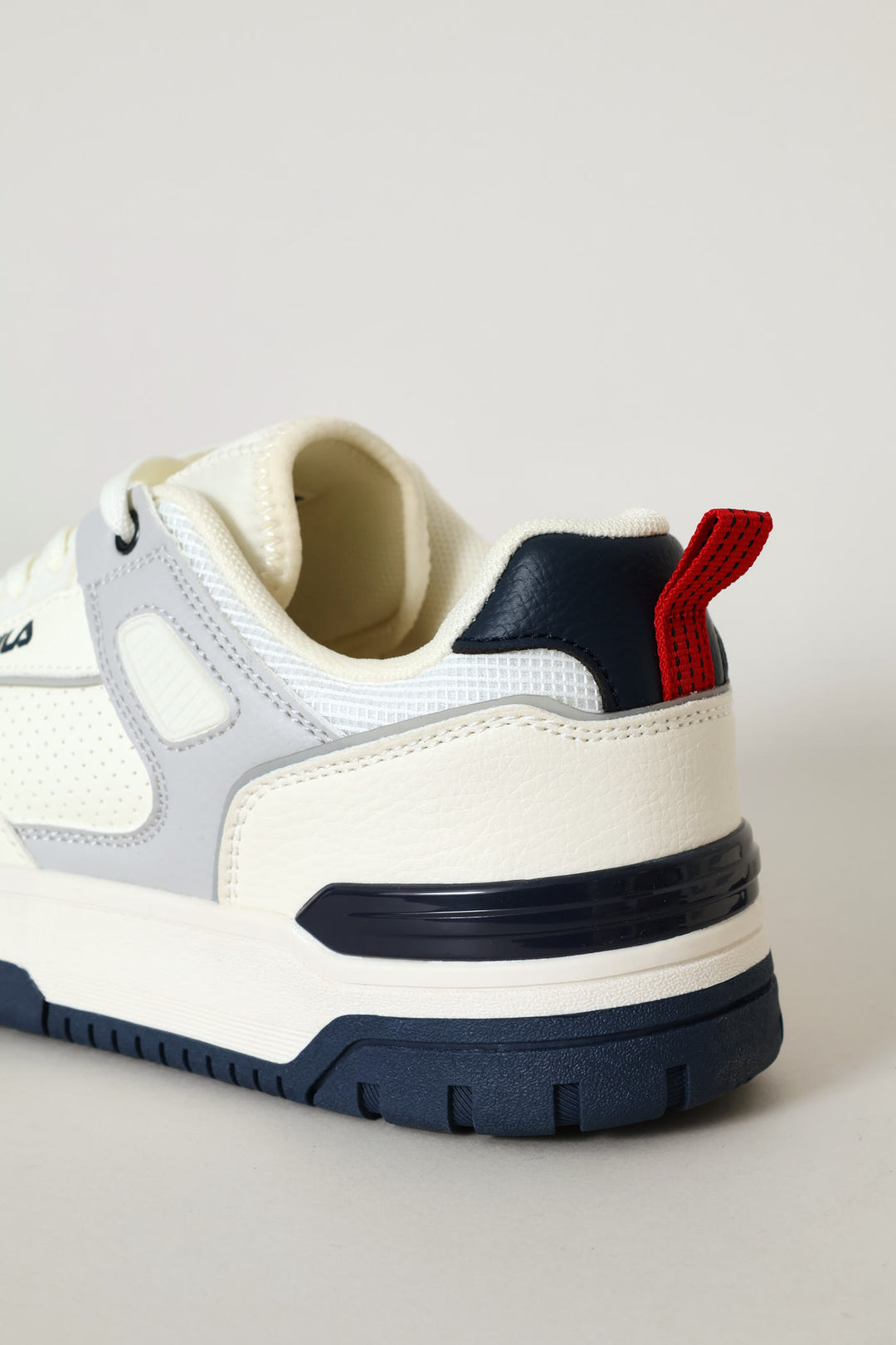 Colton Panelled Sneaker - White/Navy