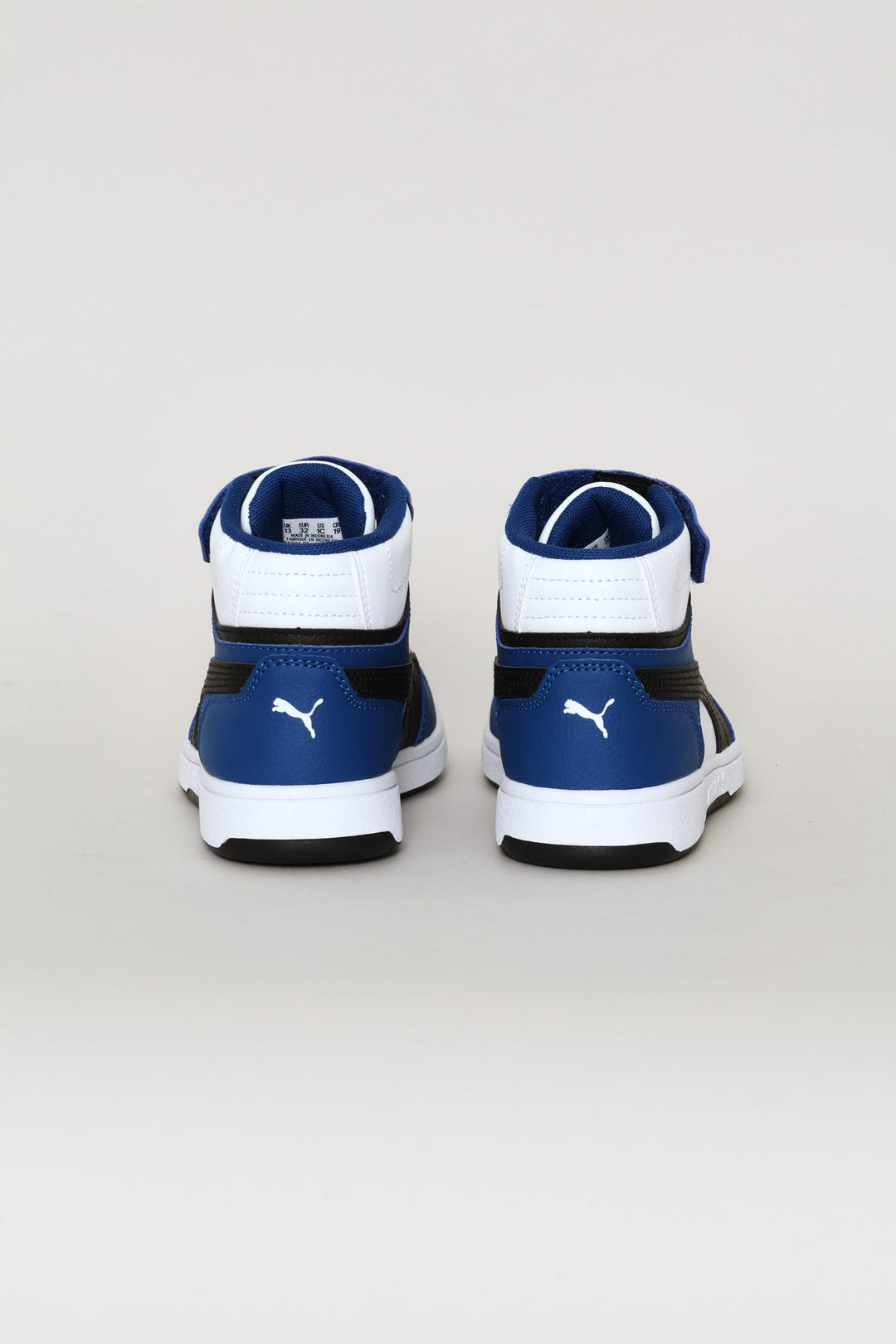 Pre-Boys Rebound Slam Mid Ac+ Sneaker - Black/Blue