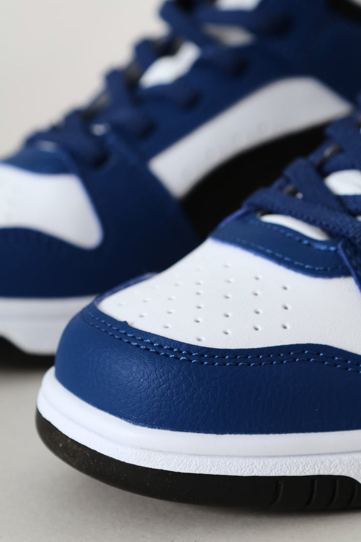 Pre-Boys Rebound Slam Mid Ac+ Sneaker - Black/Blue