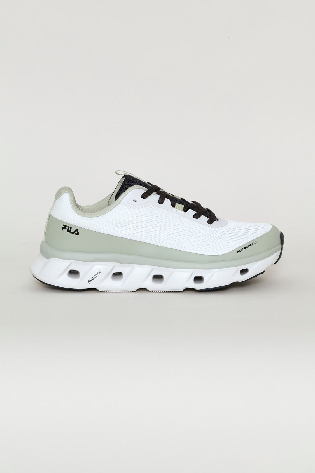 Batista Lace Up Mesh Trainer - White/Green