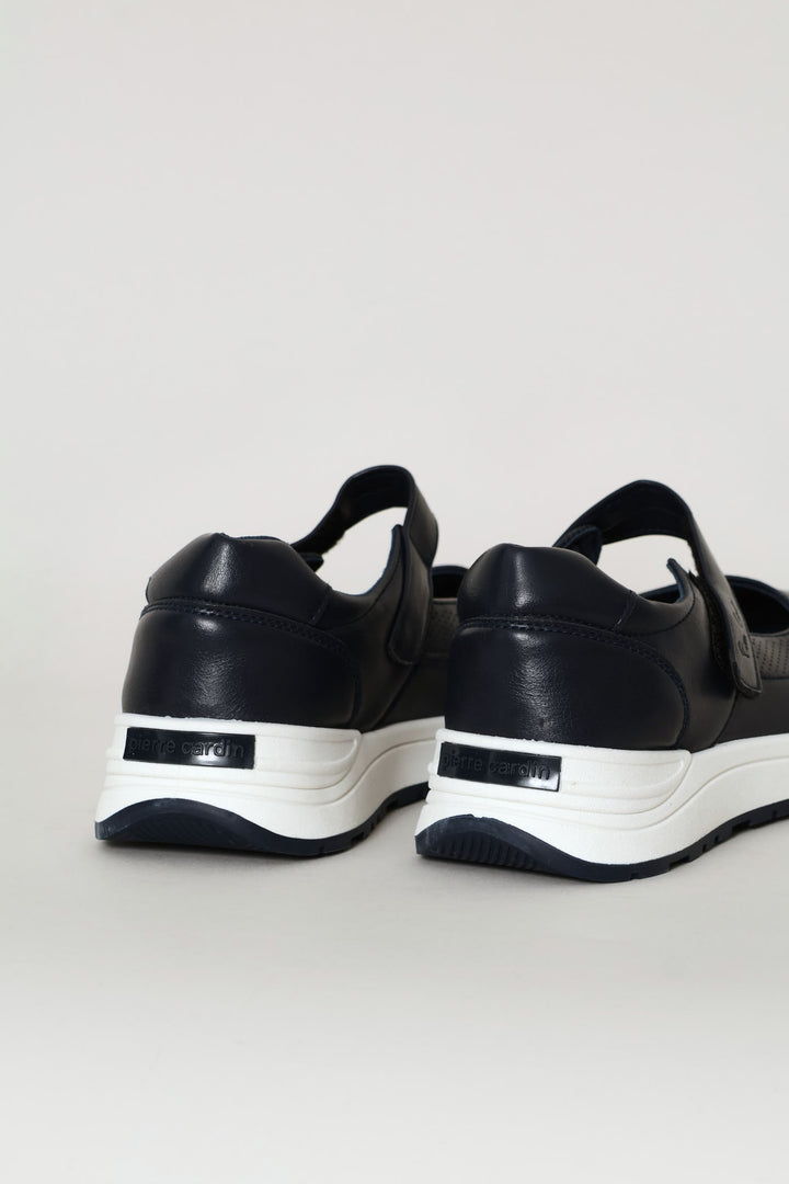 Mary Jane Shoe - Navy