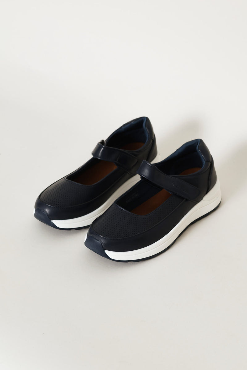Mary Jane Shoe - Navy