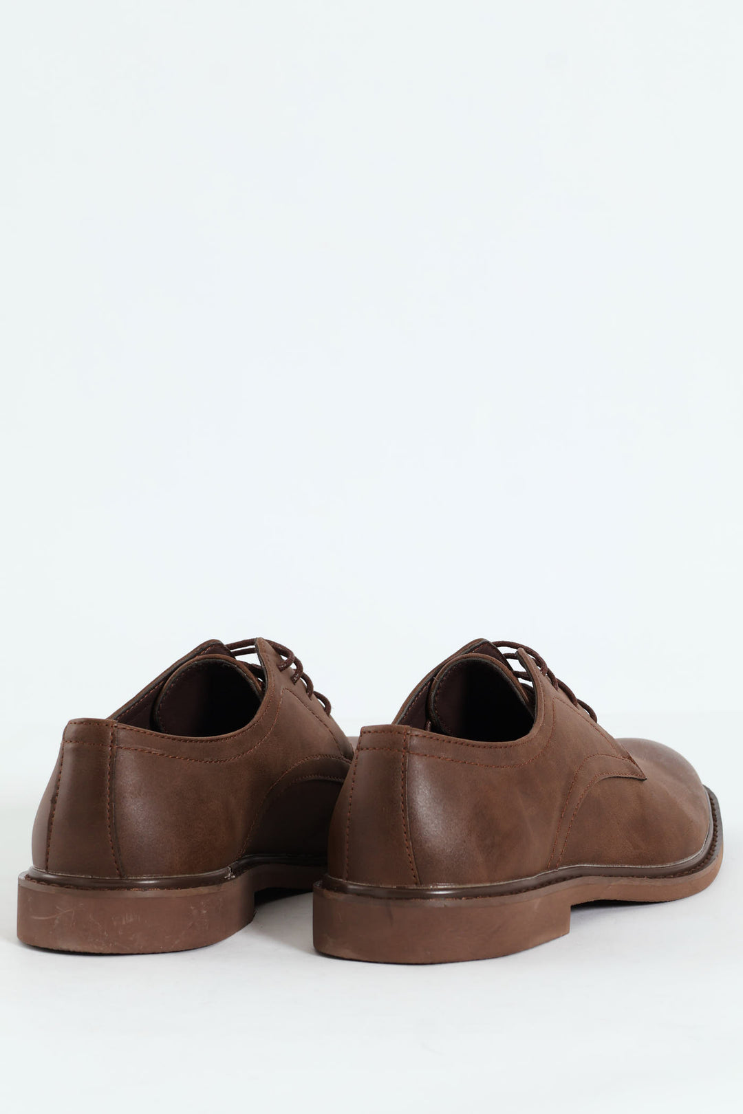 Smart Casual Lace Up Derby Shoe - Chocolate