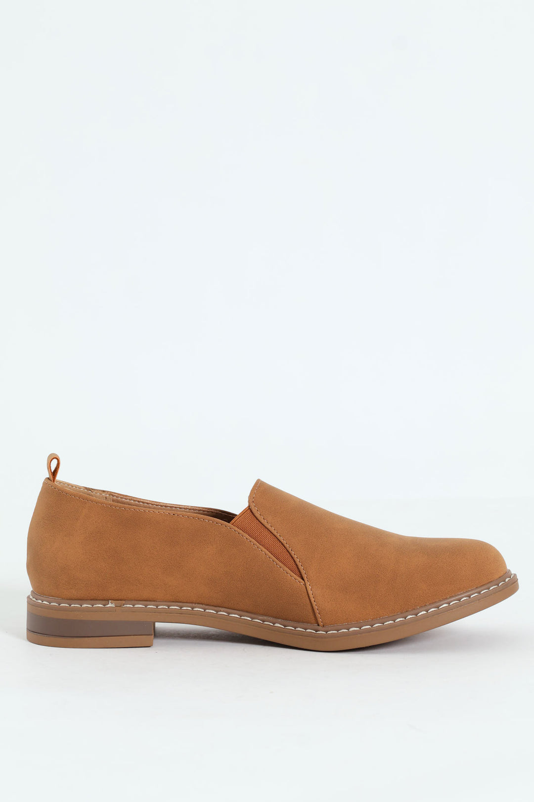 Toulose 2 High Cut Side Gusset Loafer - Camel