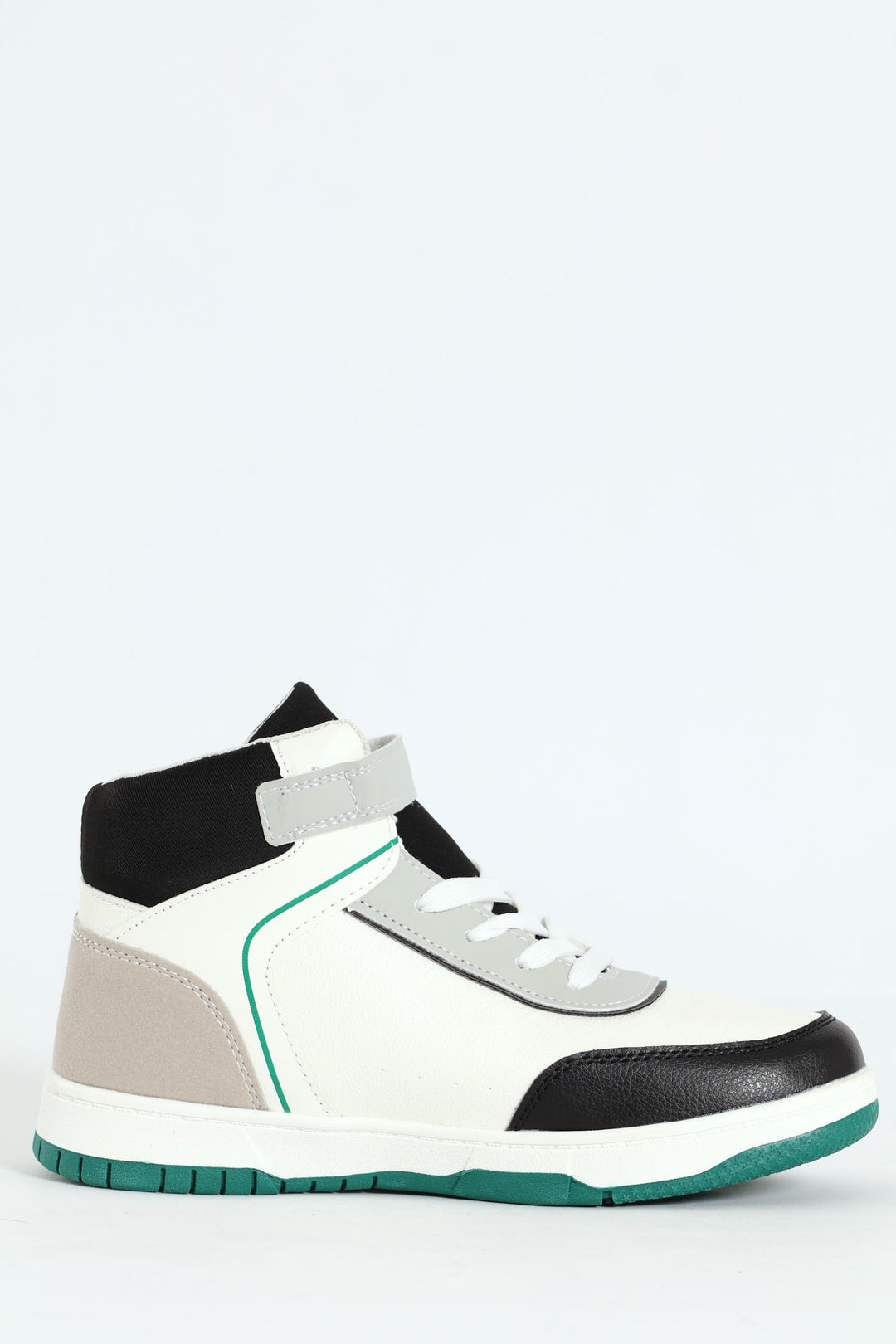 Boys Hitop Sneaker - White