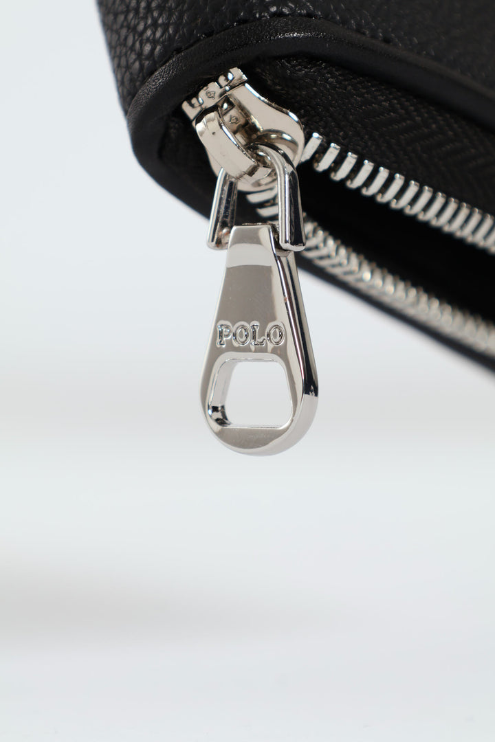 Lyon Zip Around Purse - Black