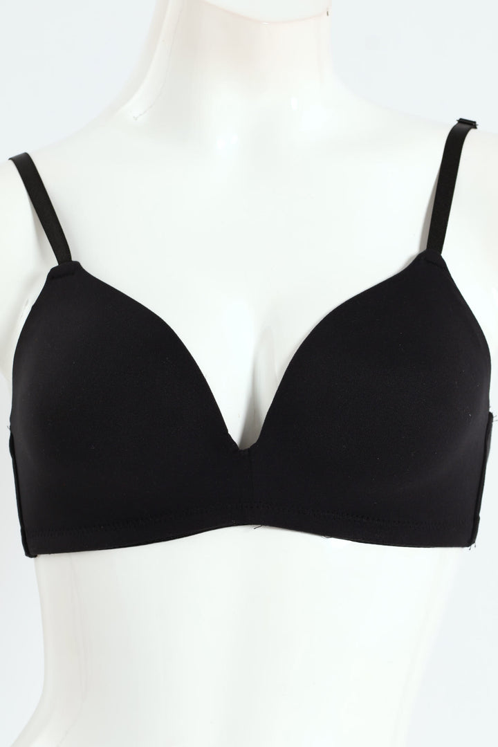 2 Pack Soft Touch Moulded Wire Free Bra - Mauve