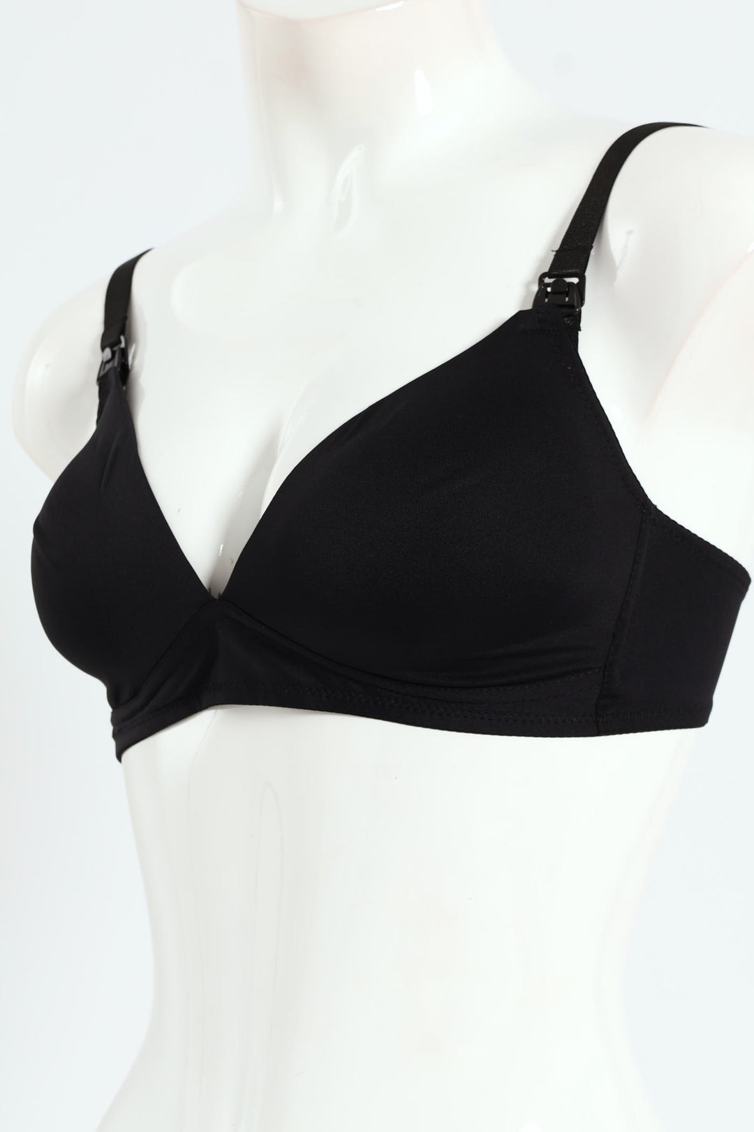 2 Pack Moulded Nursing Bra - Mocha/Black