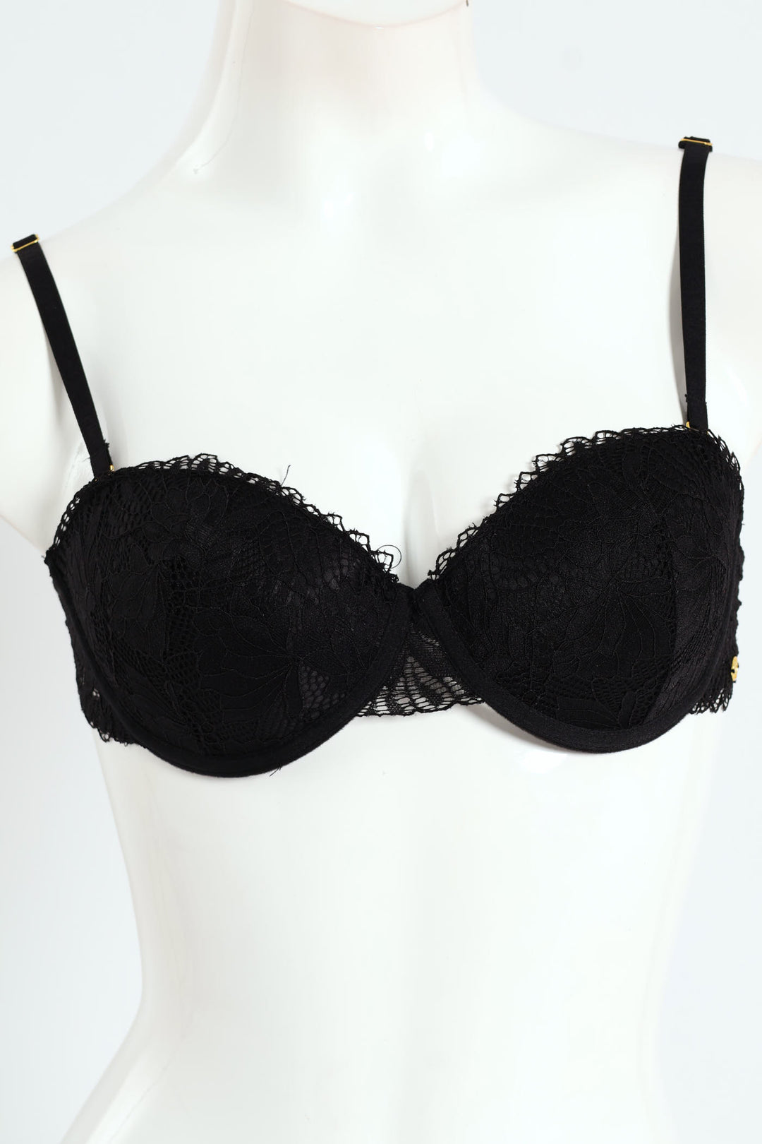 2 Pack Galloon Lace Multiway Bra - Red/Black