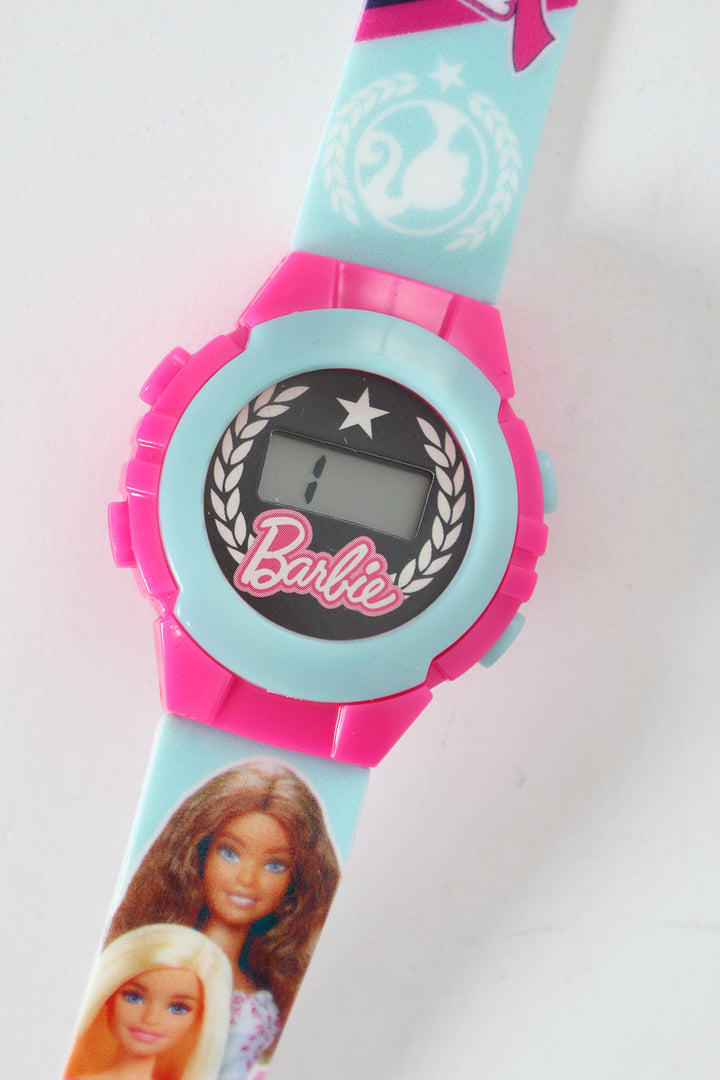Pre-Girls Barbie Watch & Wallet Set - Pink