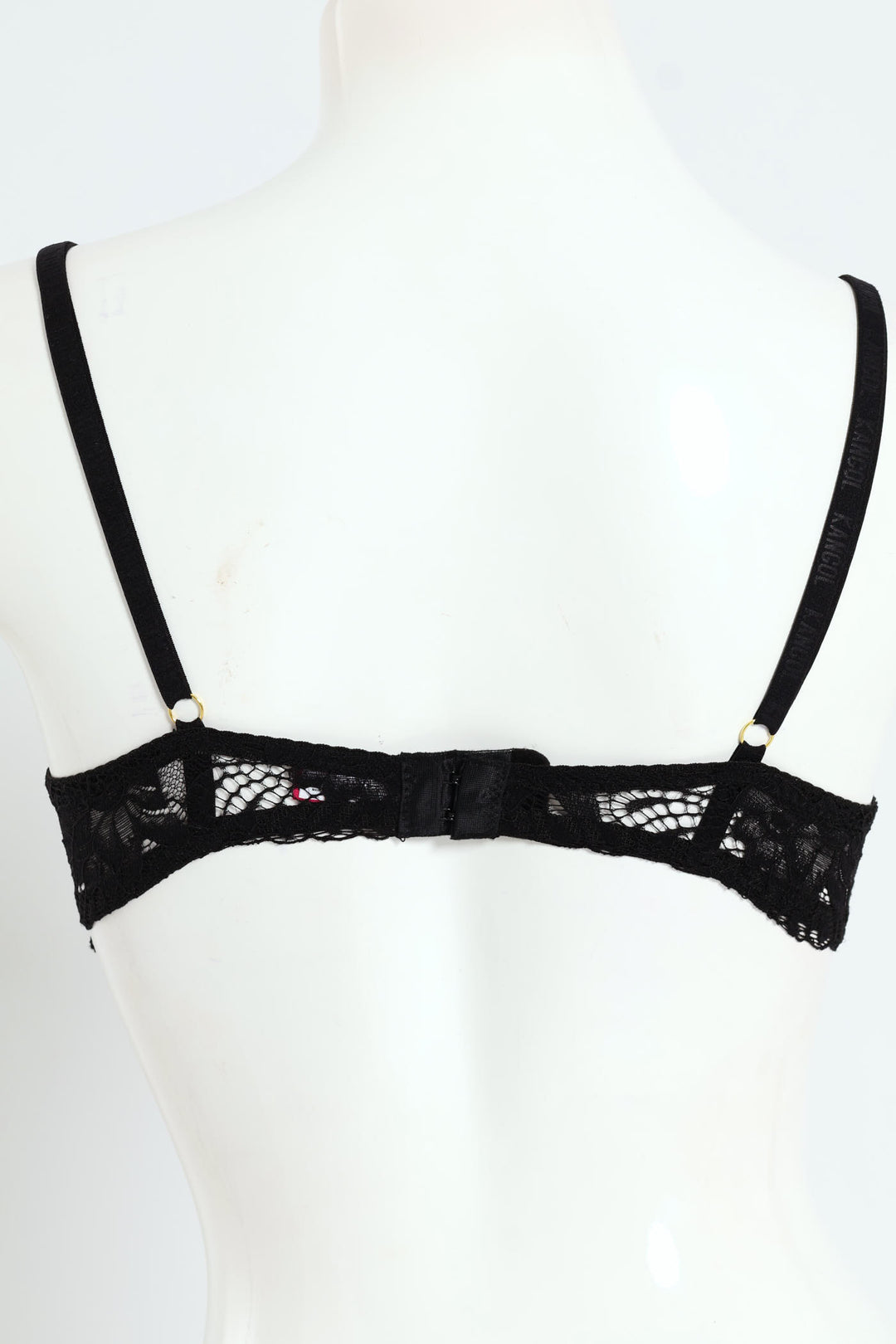 Single Galloon Lace T-Shirt Bra - Black
