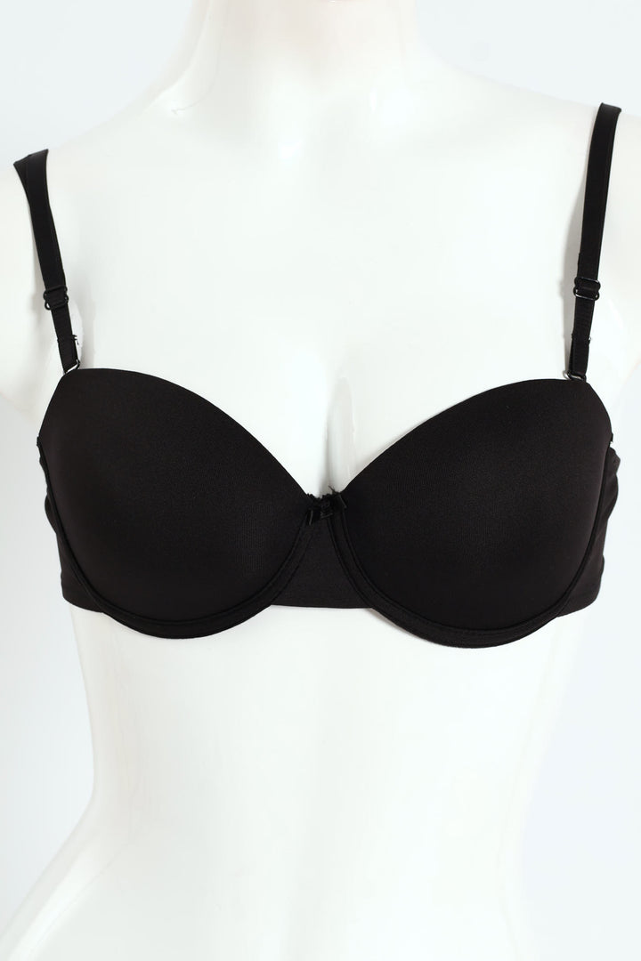 2 Pack Multiway Bra - Black/Navy