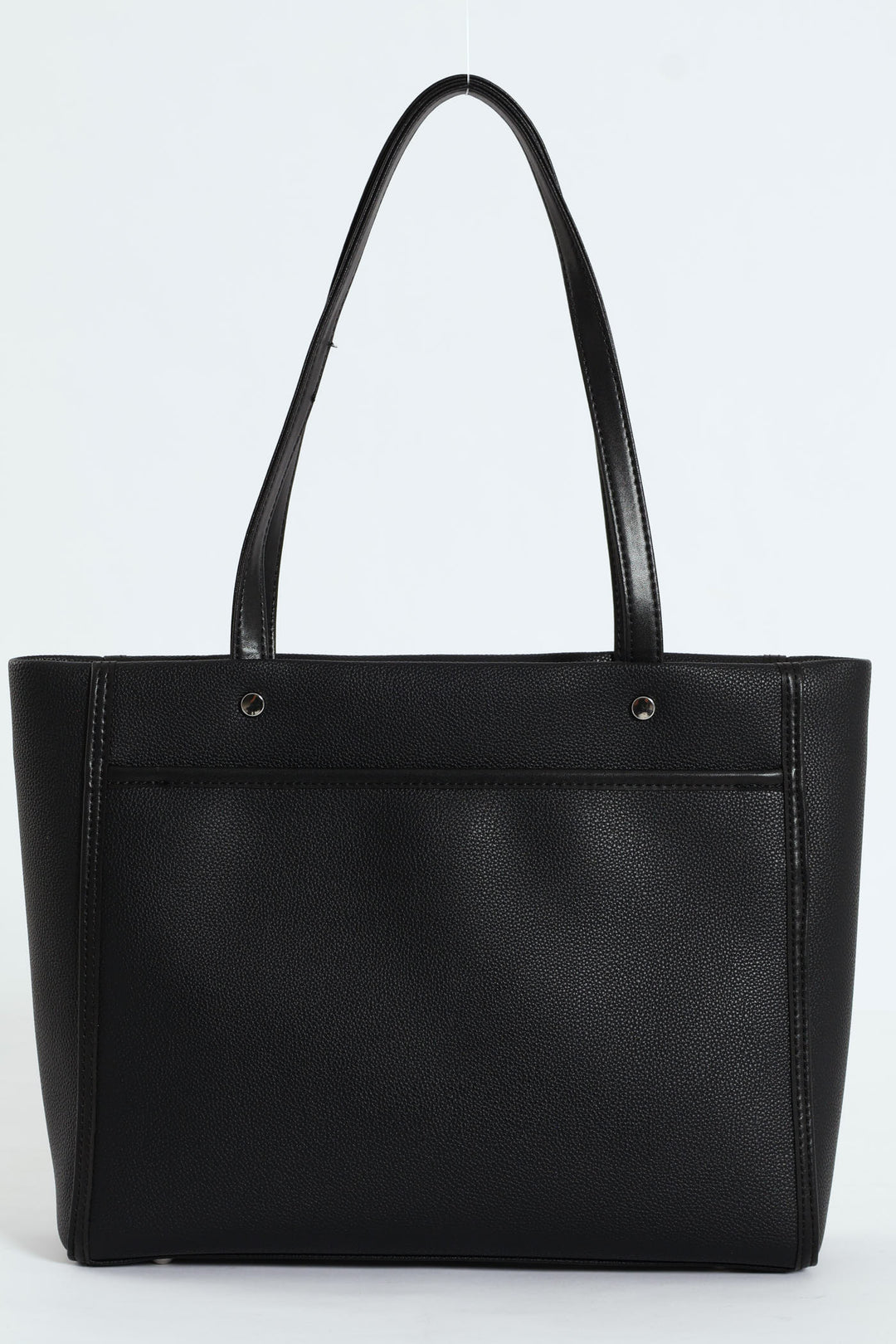 Lyon Casual Medium Tote Bag - Black