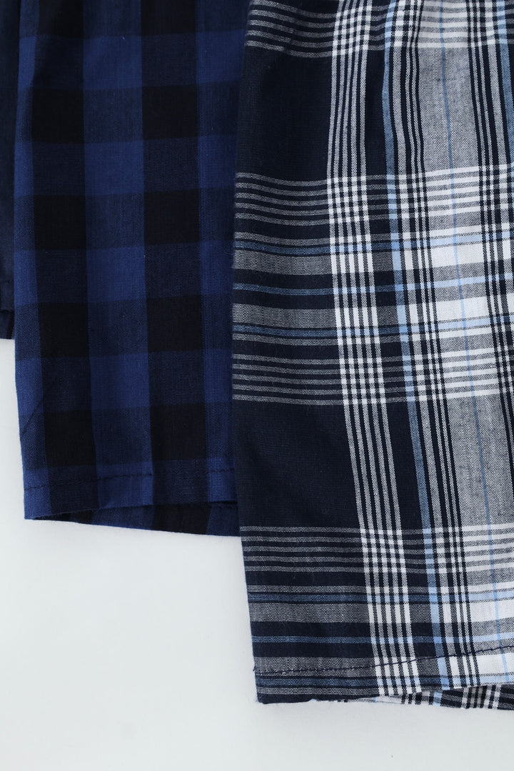 3 Pack Value Boxers - Blue
