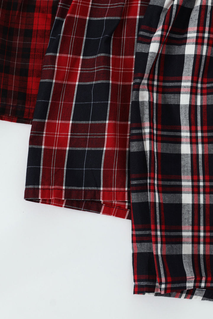 3 Pack Boxers  - Red