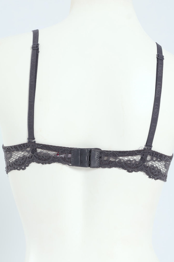 2 Pack Galloon Lace Multiway Bra - Raspberry/Storm