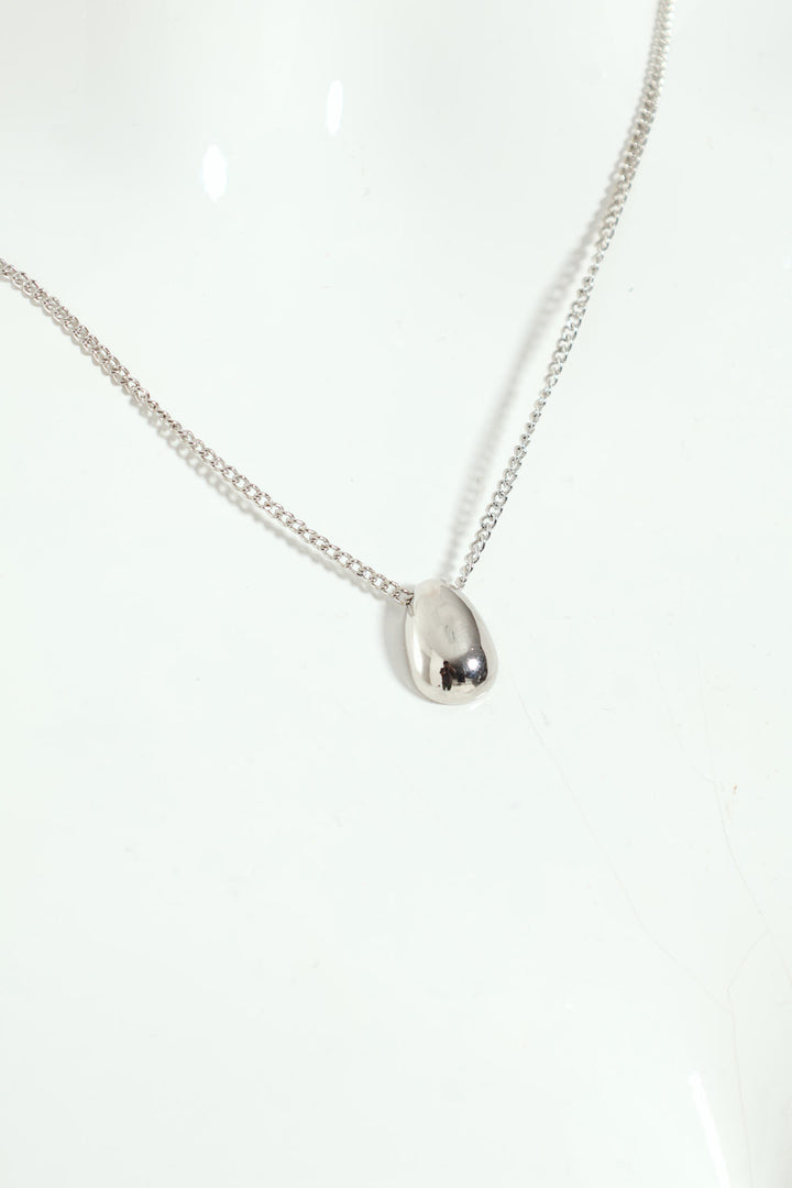 Bubble Pendant Necklace - Silver