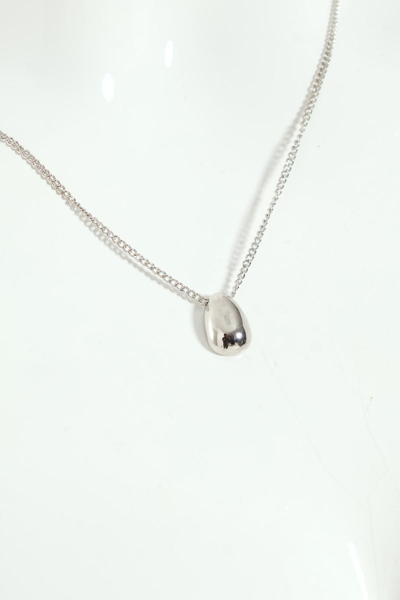 Bubble Pendant Necklace - Silver