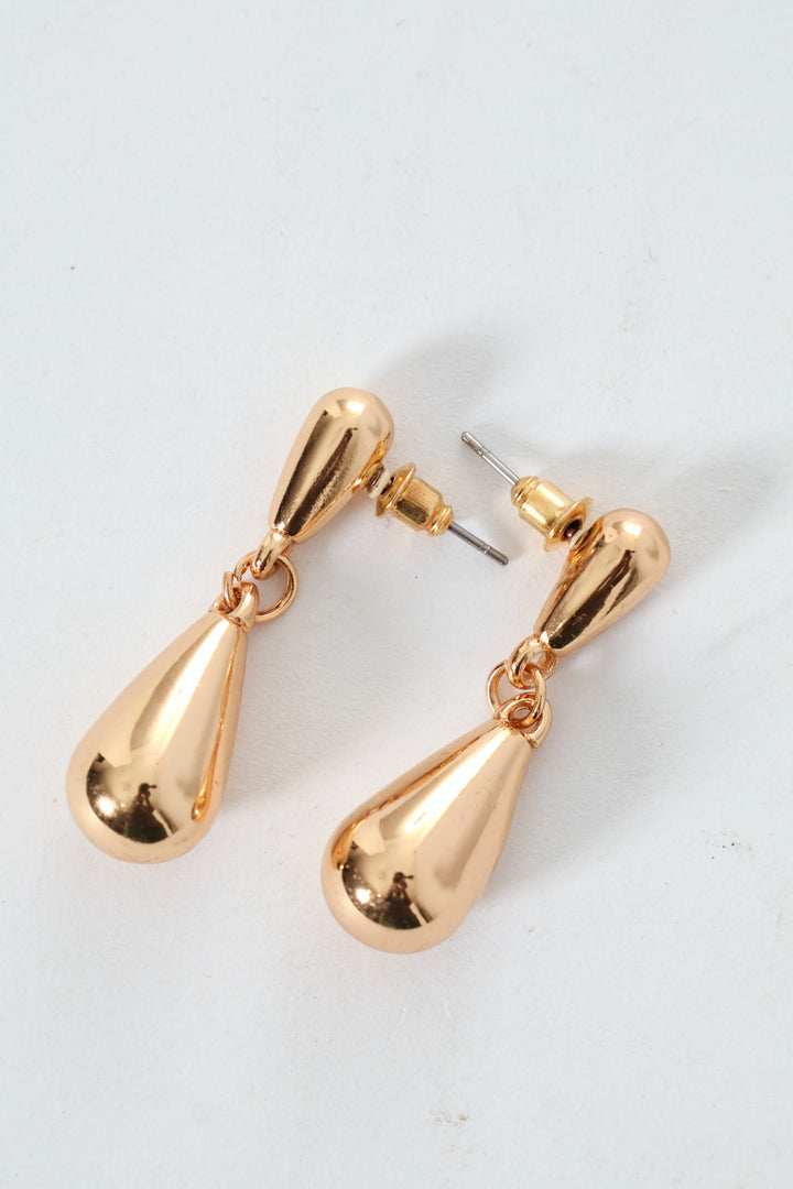 Bubble Drop Earring - Gold